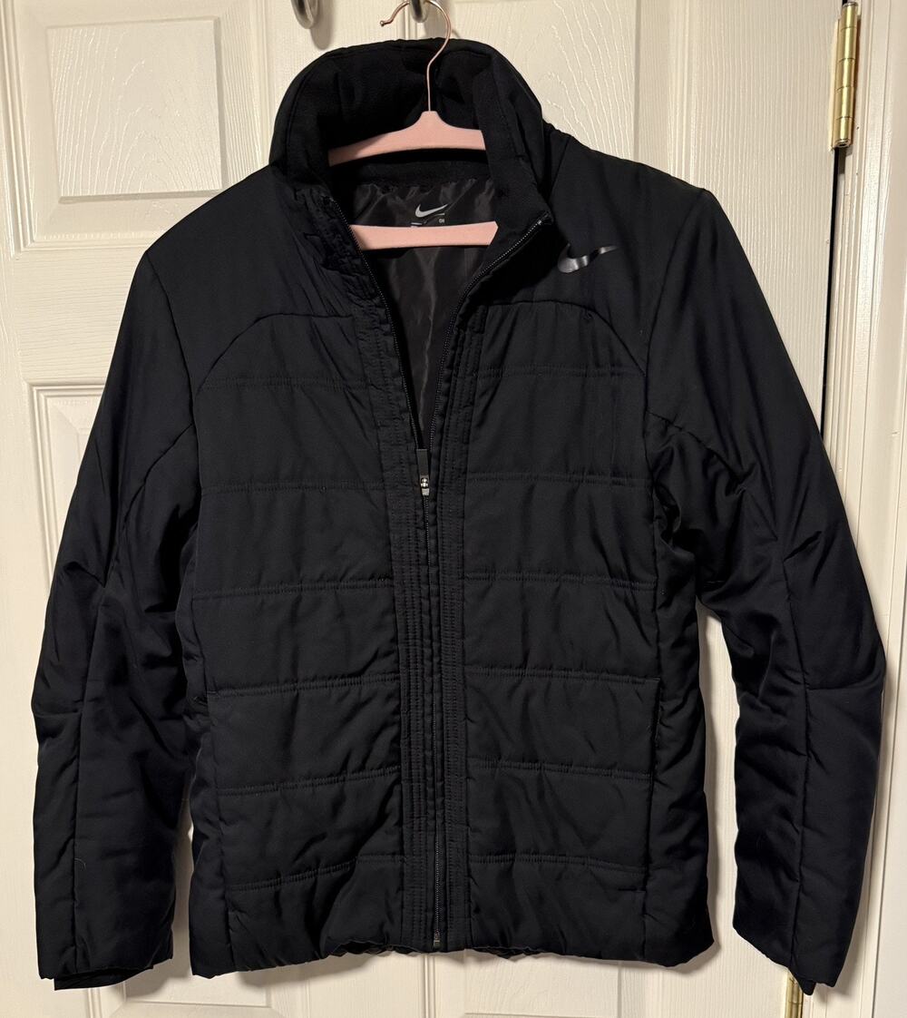 Nike Full Zip Repel Black Jacket Women’s Size Small